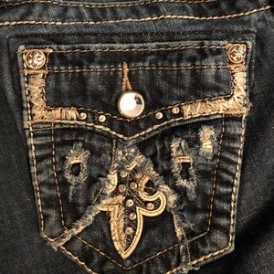 Rock revival rubella easy Capri 28 crop jeans